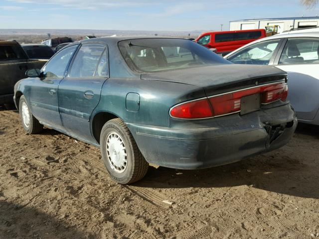 2G4WS52J711228974 - 2001 BUICK CENTURY CU GREEN photo 3