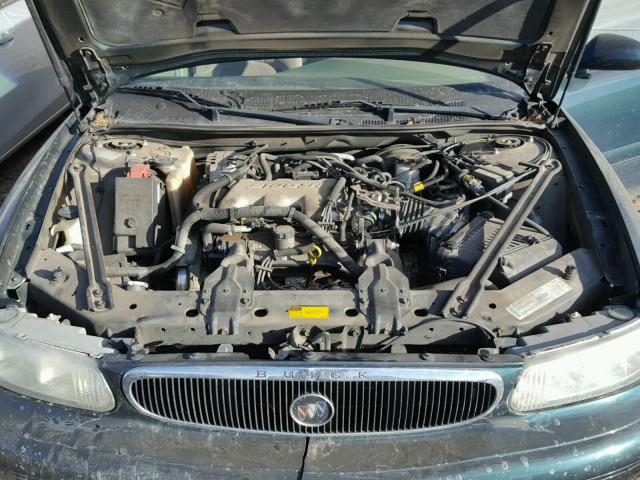 2G4WS52J711228974 - 2001 BUICK CENTURY CU GREEN photo 7