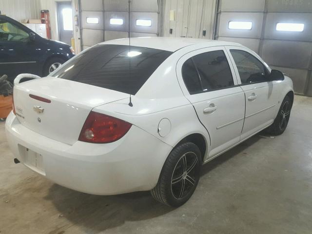 1G1AT58H497263771 - 2009 CHEVROLET COBALT LT WHITE photo 4