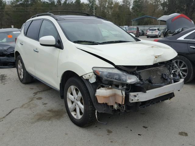 JN8AZ18U79W024026 - 2009 NISSAN MURANO S CREAM photo 1