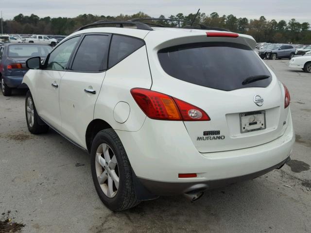 JN8AZ18U79W024026 - 2009 NISSAN MURANO S CREAM photo 3