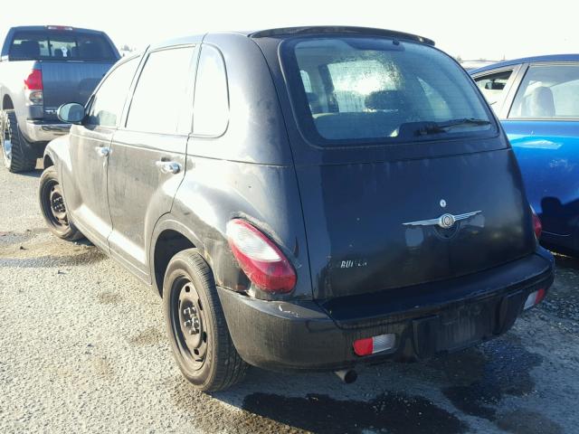 3A4FY48B37T549862 - 2007 CHRYSLER PT CRUISER BLACK photo 3