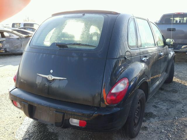 3A4FY48B37T549862 - 2007 CHRYSLER PT CRUISER BLACK photo 4