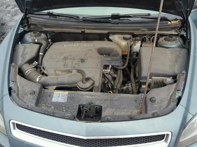 1G1ZG57BX9F115506 - 2009 CHEVROLET MALIBU LS TURQUOISE photo 7