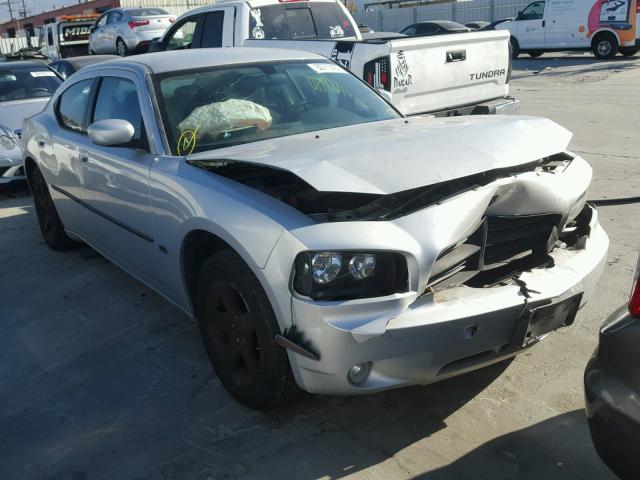 2B3CA3CV3AH299369 - 2010 DODGE CHARGER SX SILVER photo 1