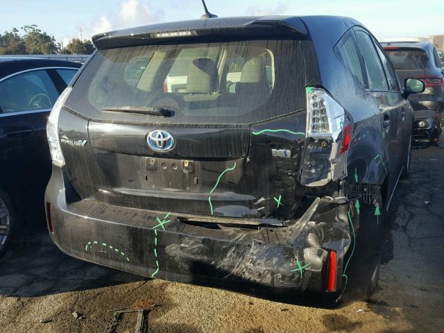 JTDZN3EU0C3126612 - 2012 TOYOTA PRIUS V BLACK photo 9