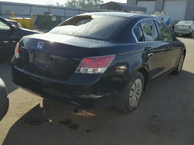 1HGCP26398A060422 - 2008 HONDA ACCORD BLACK photo 4