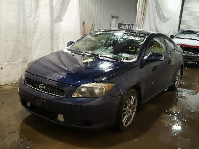 JTKDE177960107559 - 2006 TOYOTA SCION TC BLUE photo 2