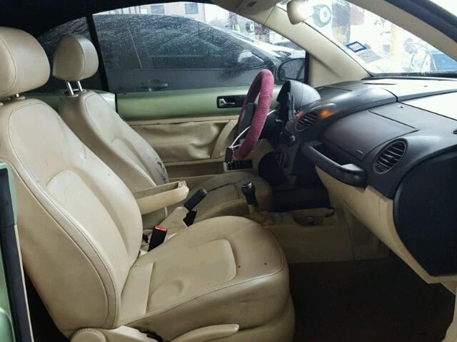 3VWPF31Y17M413049 - 2007 VOLKSWAGEN NEW BEETLE 绿色 照片 5