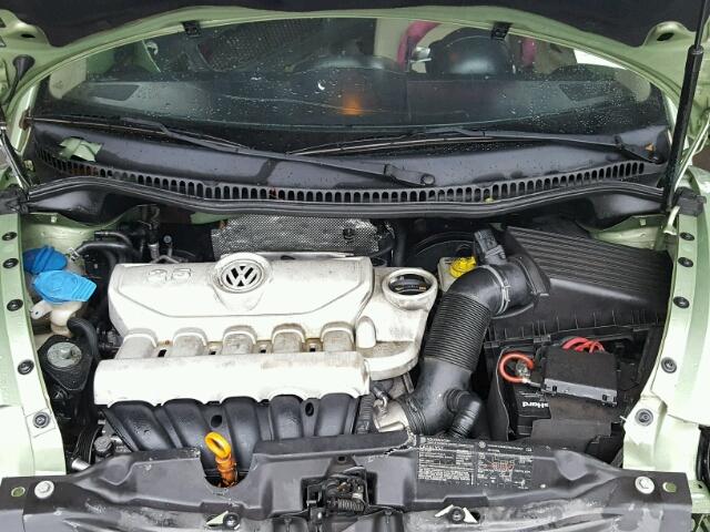 3VWPF31Y17M413049 - 2007 VOLKSWAGEN NEW BEETLE 绿色 照片 7