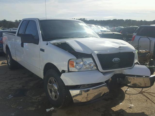 1FTPX12545NB49966 - 2005 FORD F150 WHITE photo 1