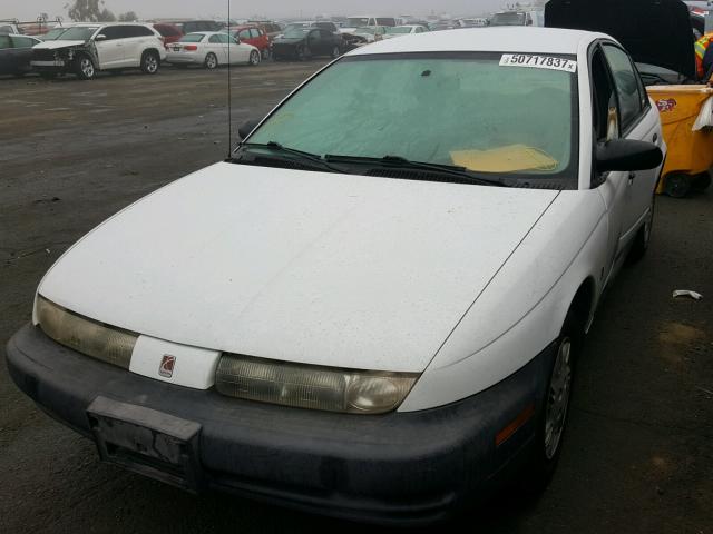 1G8ZH5289WZ238444 - 1998 SATURN SL1 WHITE photo 2