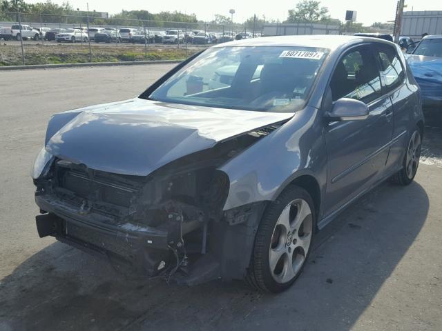 WVWEV71K69W019047 - 2009 VOLKSWAGEN GTI GRAY photo 2