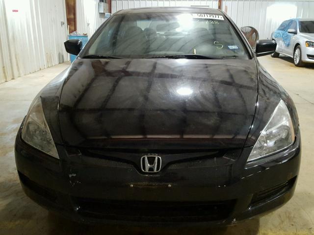 1HGCM82685A005788 - 2005 HONDA ACCORD BLACK photo 9