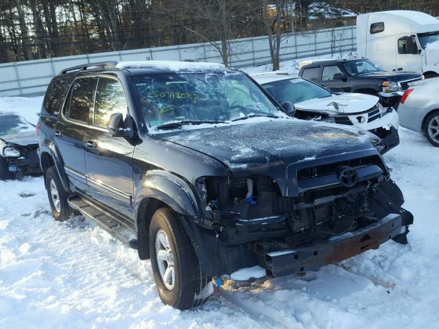 5TDBT44A57S289457 - 2007 TOYOTA SEQUOIA SR BLACK photo 1