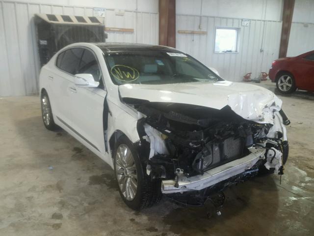 KNALW4D46F6021647 - 2015 KIA K900 WHITE photo 1