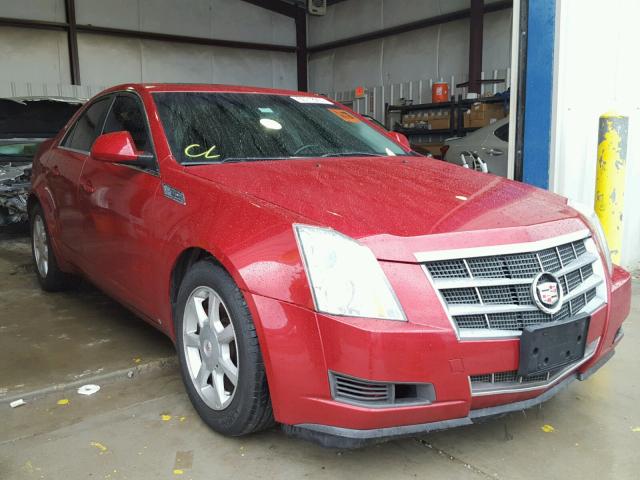 1G6DM577680208646 - 2008 CADILLAC CTS RED photo 1