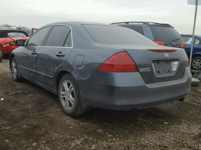 JHMCM56327C007863 - 2007 HONDA ACCORD SE GRAY photo 3