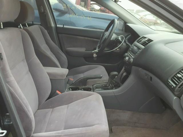 JHMCM56327C007863 - 2007 HONDA ACCORD SE GRAY photo 5