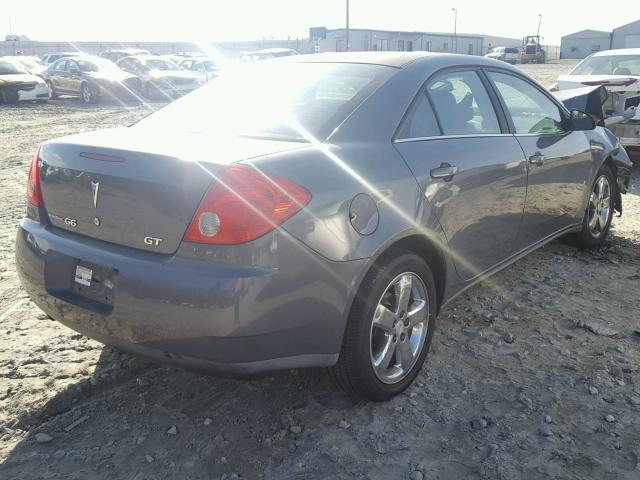 1G2ZH57NX84205459 - 2008 PONTIAC G6 GT CHARCOAL photo 4