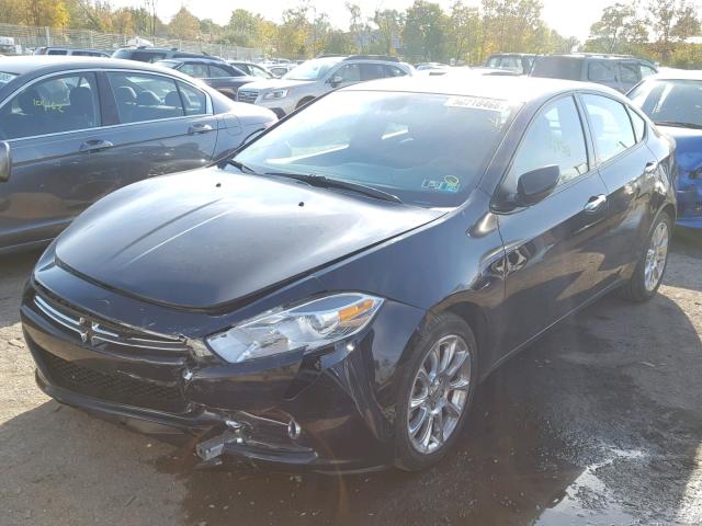 1C3CDFFA3GD817233 - 2016 DODGE DART SXT S BLACK photo 2