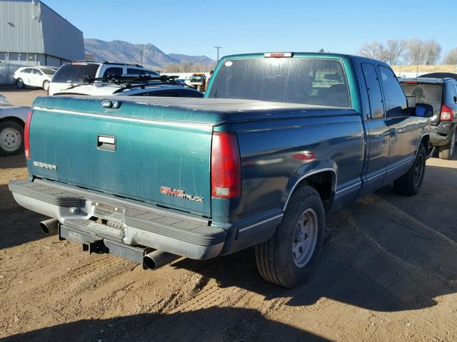 2GTEC19R2T1558428 - 1996 GMC SIERRA C15 GREEN photo 4