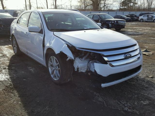 3FAHP0JA2CR411643 - 2012 FORD FUSION SEL WHITE photo 1