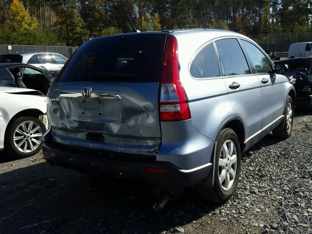 3CZRE38528G706642 - 2008 HONDA CR-V EX BLACK photo 4