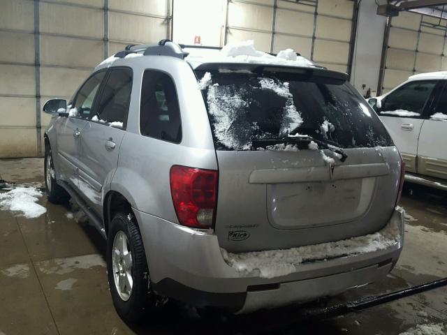 2CKDL63F366019713 - 2006 PONTIAC TORRENT SILVER photo 3