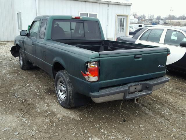 1FTYR14V9XPB56530 - 1999 FORD RANGER SUP GREEN photo 3