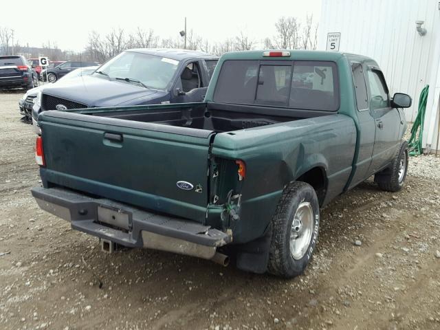 1FTYR14V9XPB56530 - 1999 FORD RANGER SUP GREEN photo 4