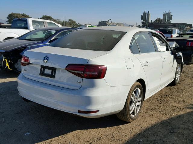 3VW2B7AJ7HM258136 - 2017 VOLKSWAGEN JETTA S WHITE photo 4