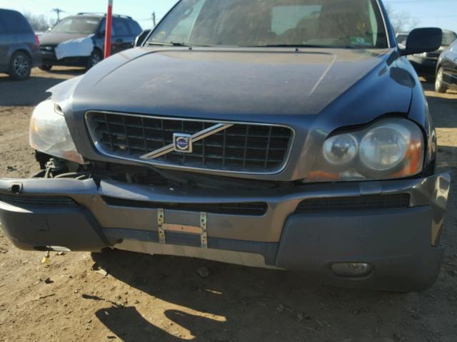 YV4CM592861226077 - 2006 VOLVO XC90 GRAY photo 9