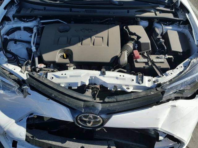 5YFBURHE1HP713914 - 2017 TOYOTA COROLLA L WHITE photo 7