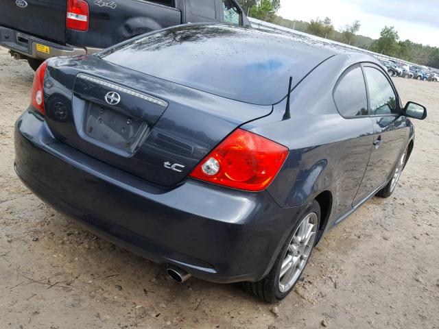 JTKDE177670176081 - 2007 TOYOTA SCION TC 灰色 照片 4