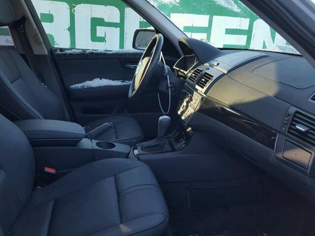 WBXPC934X8WJ16245 - 2008 BMW X3 3.0SI SILVER photo 5