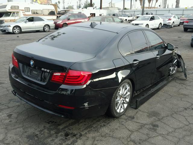 WBAFR1C58BC742643 - 2011 BMW 528 I BLACK photo 4