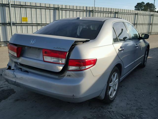 1HGCM66544A036413 - 2004 HONDA ACCORD EX SILVER photo 4