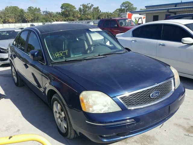 1FAFP24185G186654 - 2005 FORD FIVE HUNDR BLUE photo 1