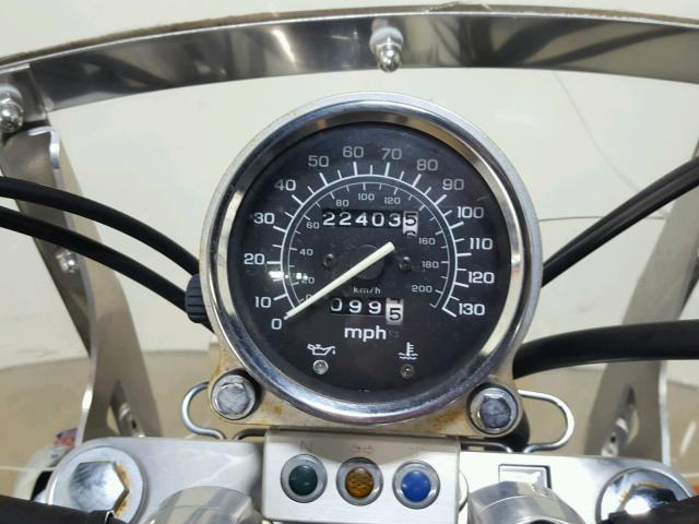 1HFSC18047A100610 - 2007 HONDA VT1100 C SILVER photo 10