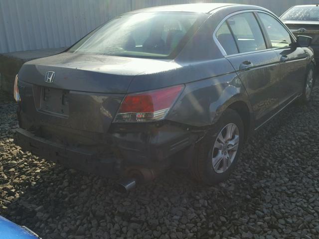 1HGCP26408A017726 - 2008 HONDA ACCORD LXP GRAY photo 4