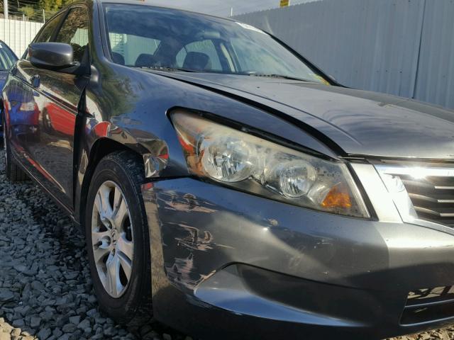 1HGCP26408A017726 - 2008 HONDA ACCORD LXP GRAY photo 9