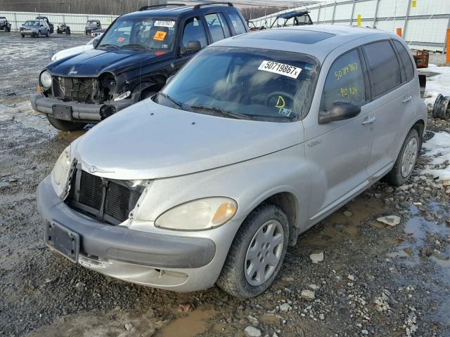 3C8FY4BB11T266882 - 2001 CHRYSLER PT CRUISER SILVER photo 2