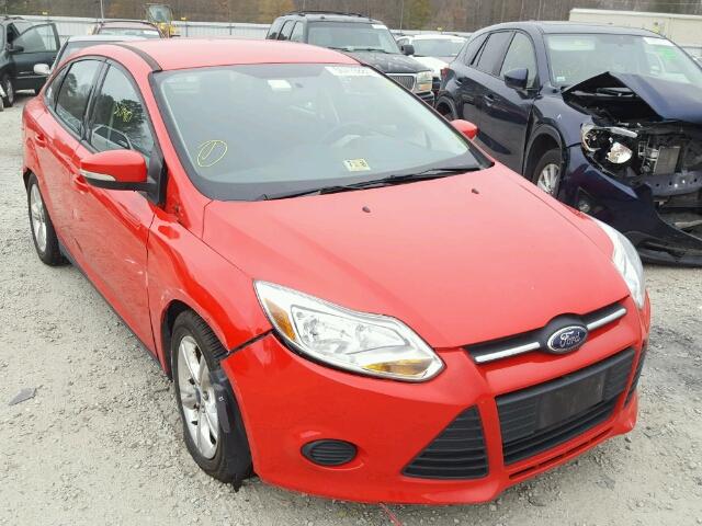 1FADP3F26EL173380 - 2014 FORD FOCUS SE RED photo 1