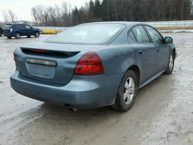 2G2WP552X71198697 - 2007 PONTIAC GRAND PRIX GRAY photo 4