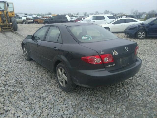 1YVFP80D835M34689 - 2003 MAZDA 6 S GRAY photo 3