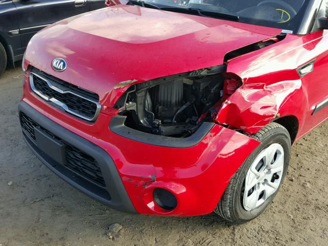 KNDJT2A52D7630357 - 2013 KIA SOUL BLUE photo 9