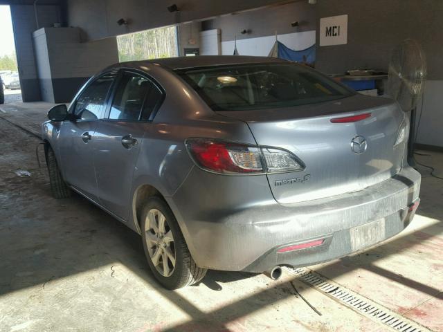 JM1BL1SF1A1103124 - 2010 MAZDA 3 I SILVER photo 3