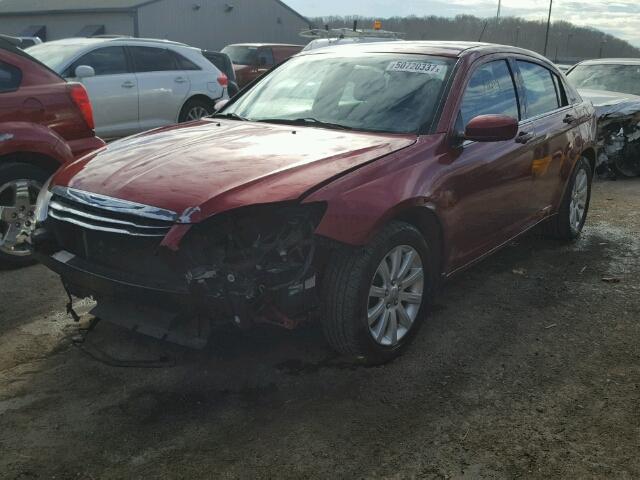 1C3BC1FB6BN527534 - 2011 CHRYSLER 200 TOURIN MAROON photo 2