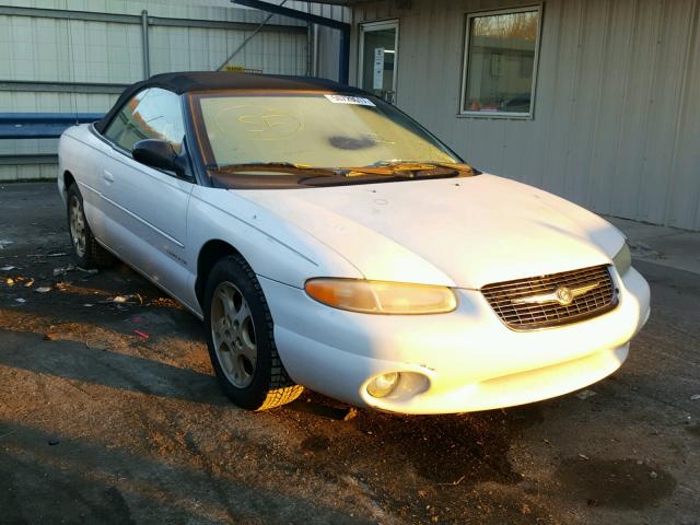 3C3EL55H9XT566393 - 1999 CHRYSLER SEBRING JX WHITE photo 1